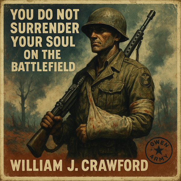 William J. Crawford Wounded Machine Gunner Held the Line in Normandy ...