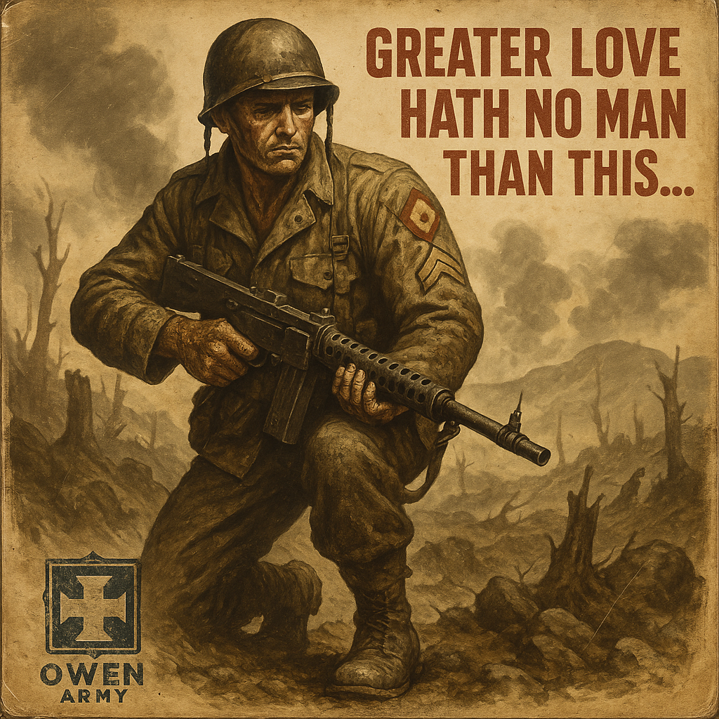 William J. Crawford, Medal of Honor Machine Gunner at La Piana, Italy