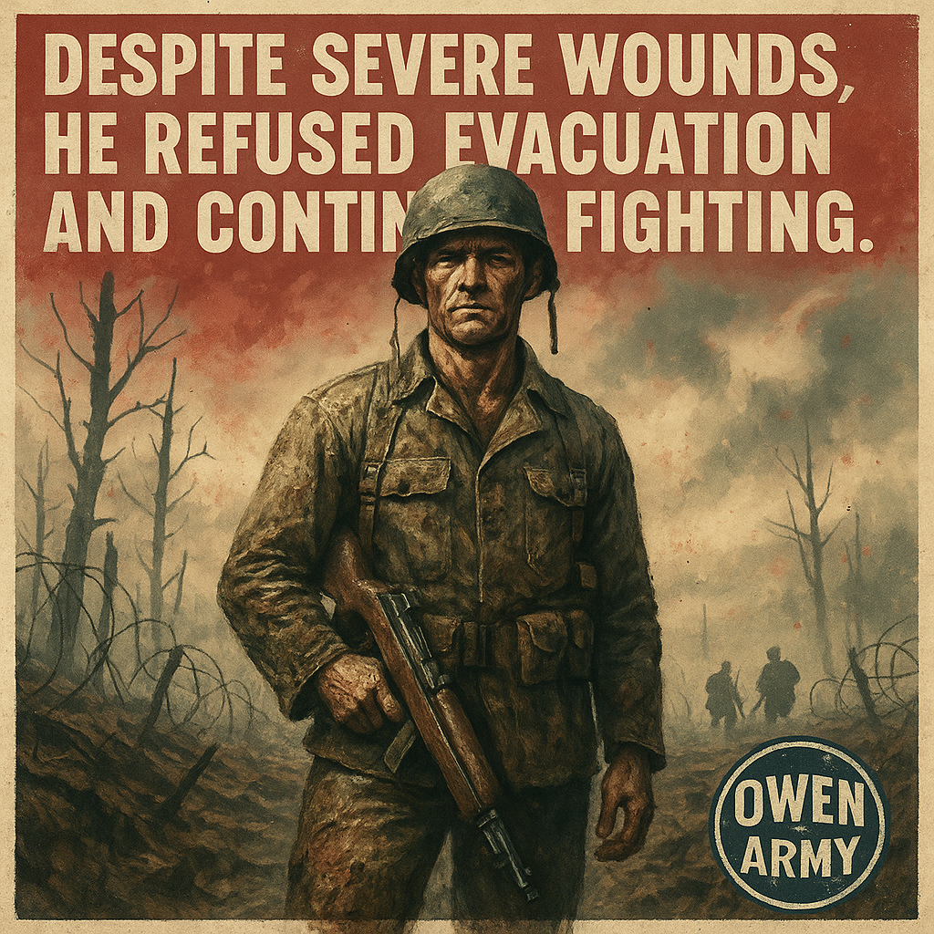 William J. Crawford Medal of Honor and Valor at Haguenau