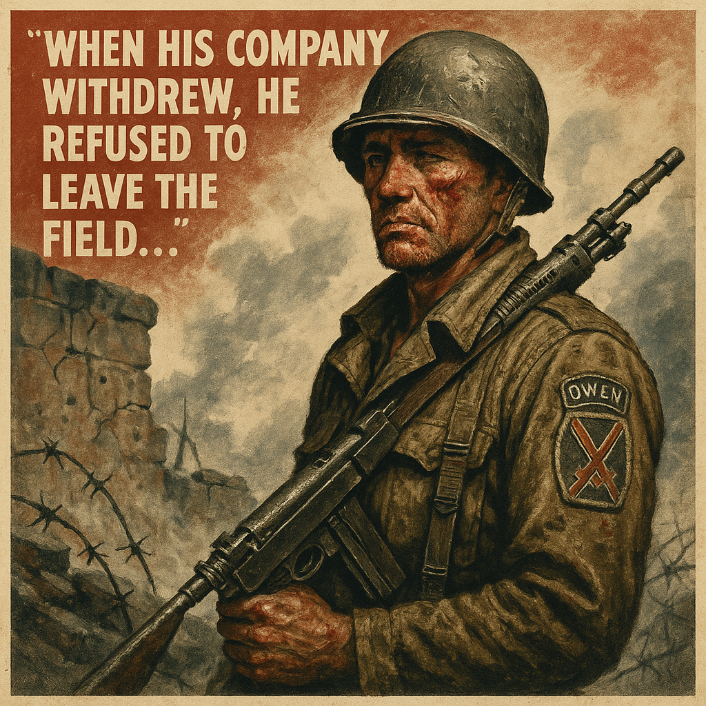 William J. Crawford's Medal of Honor at Cisterna, 1944