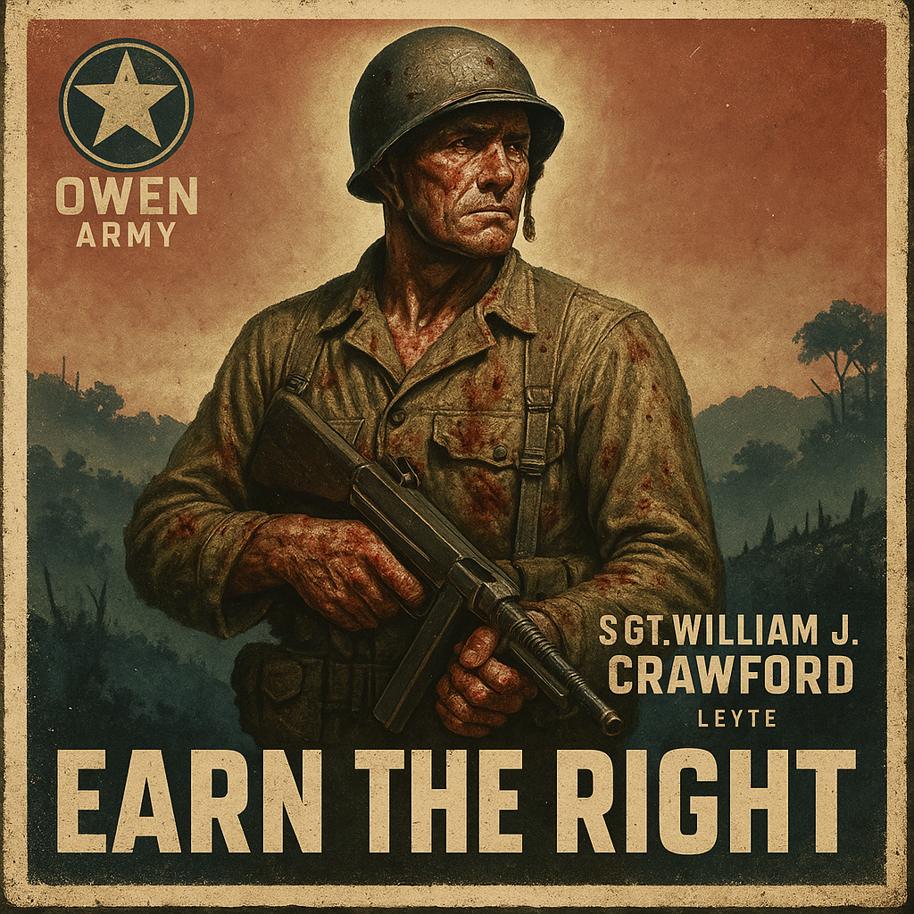 William J. Crawford Medal of Honor recipient at Leyte