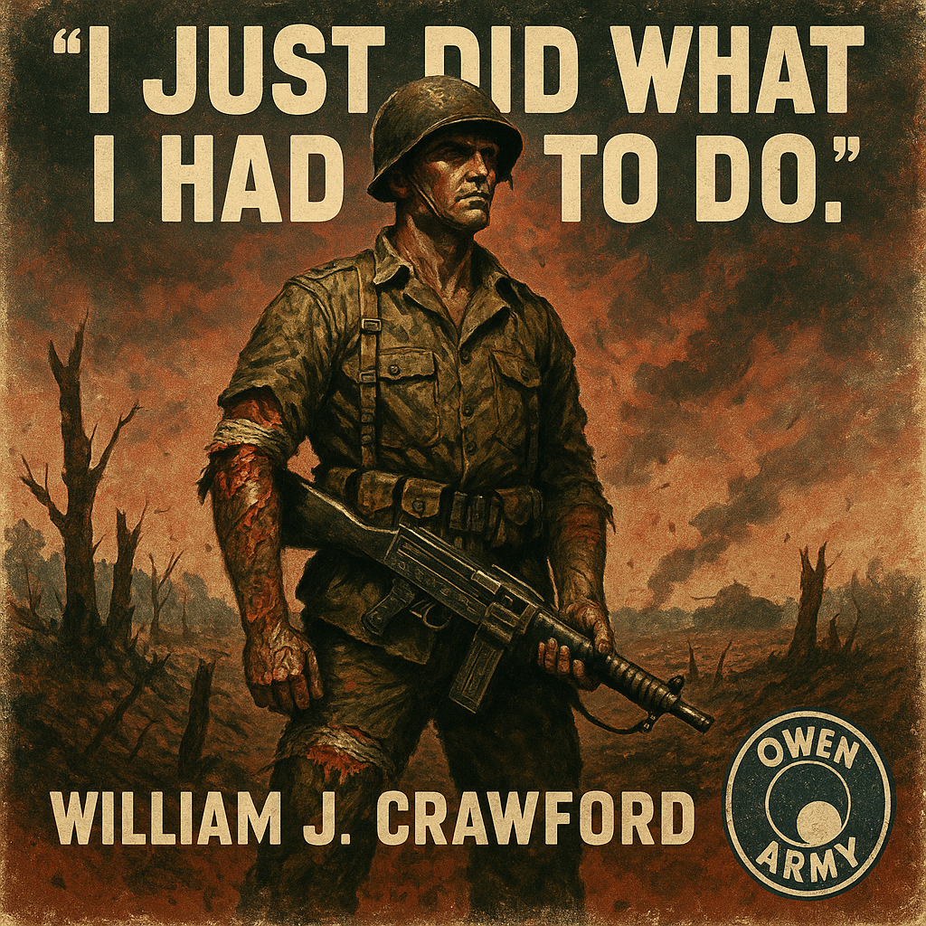 William J. Crawford's Courage and Medal of Honor in Normandy