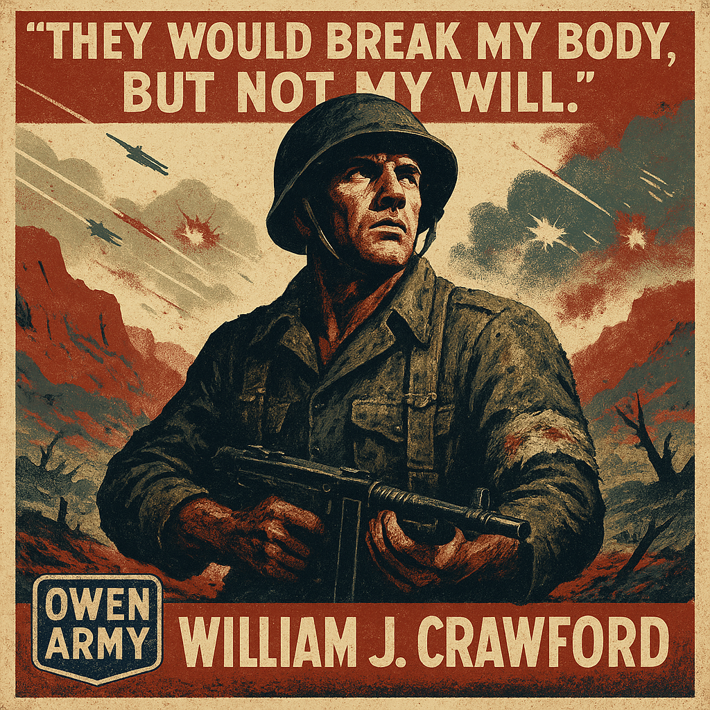 William J. Crawford Medal of Honor heroism at Radiant Canyon WWII