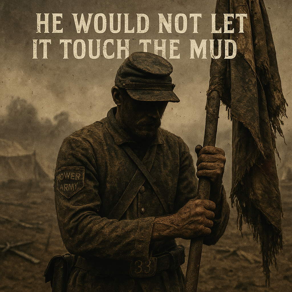 William McKinley at Shiloh Awarded Medal of Honor for Seizing the Flag