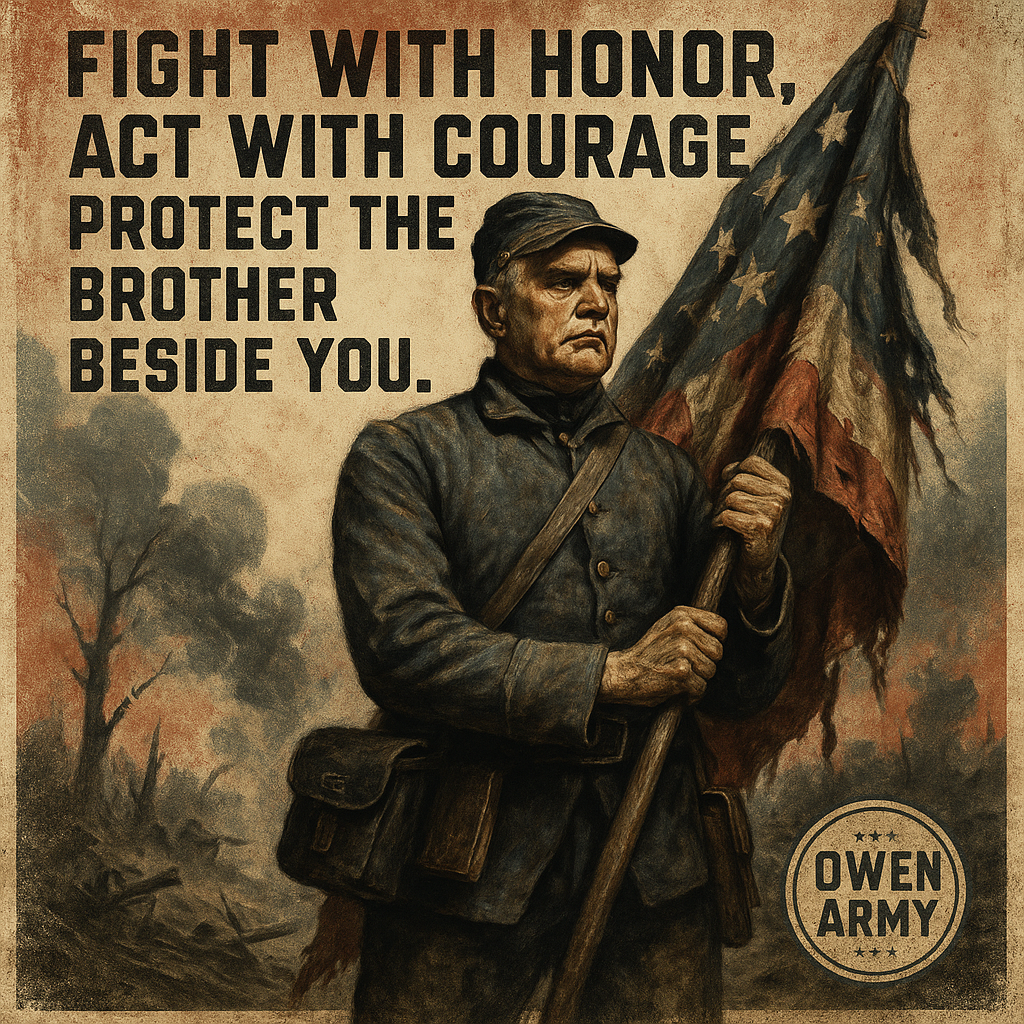 William McKinley Seizes the Colors at Shiloh and Saves the Line