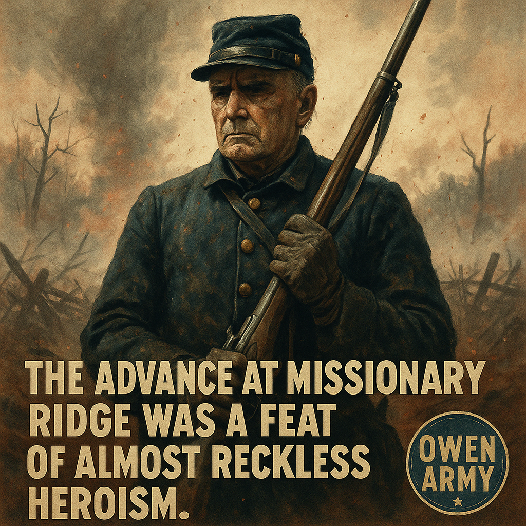 William McKinley’s Medal of Honor Charge at Missionary Ridge
