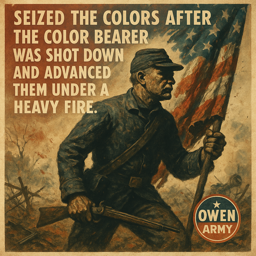 William McKinley Seizes Colors at Antietam and Earns Medal of Honor