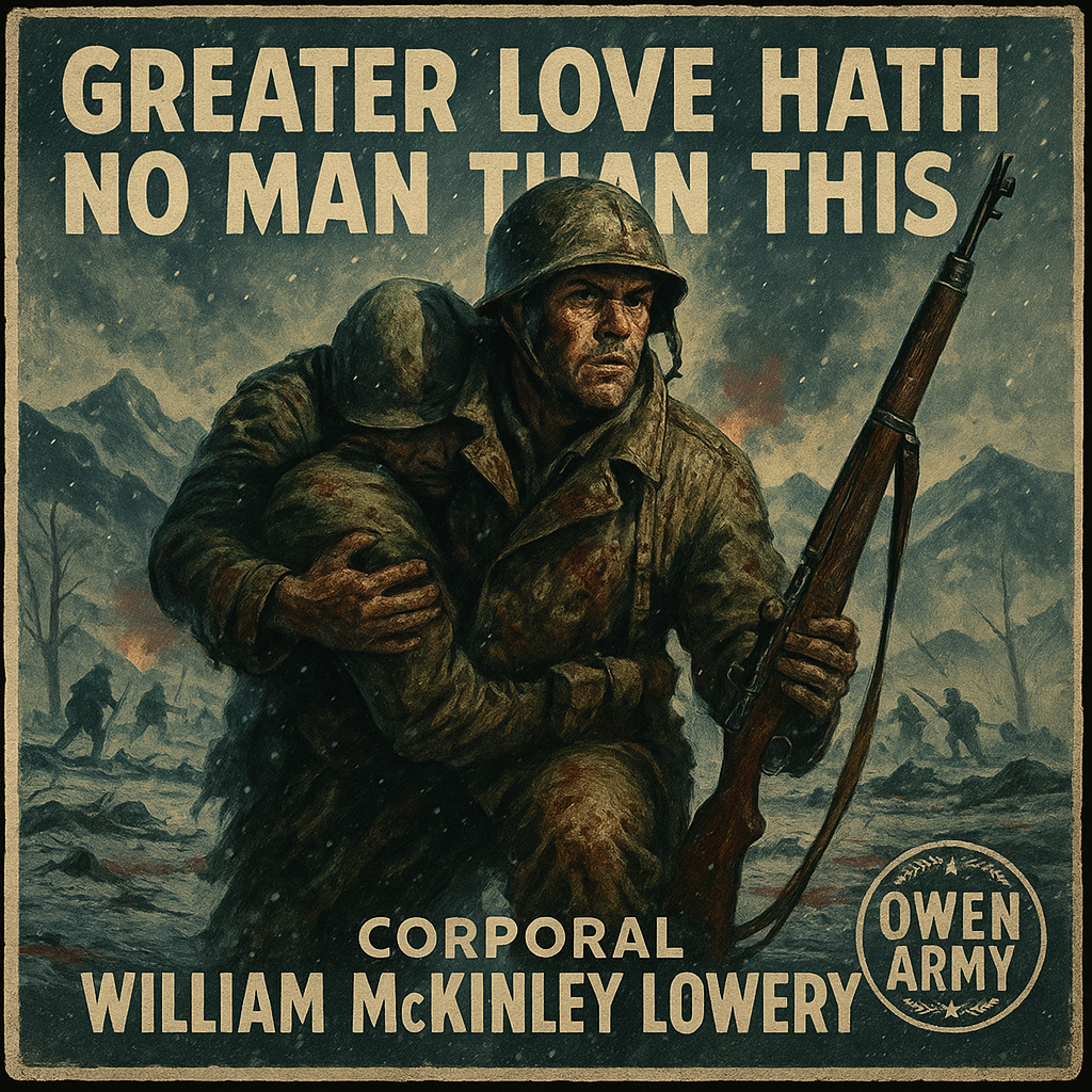 Korean War Hero William McKinley Lowery, Medal of Honor Recipient