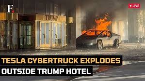 Explosion in Las Vegas: Tesla Cybertruck Blast Sparks Terror Investigation and Security Concerns