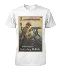 Ammunition Vintage War Poster Tee