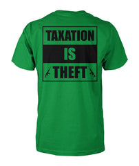 Black Rifle Company/ Taxation Is Theft (Image On Back)