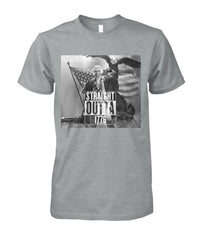 Straight Outta 1776 George Washington T-shirt | Unisex Cotton Tee
