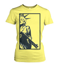 Strapped Marilyn as Lady Liberty- Womens