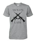 Molon Labe Crossed Rifles Tee