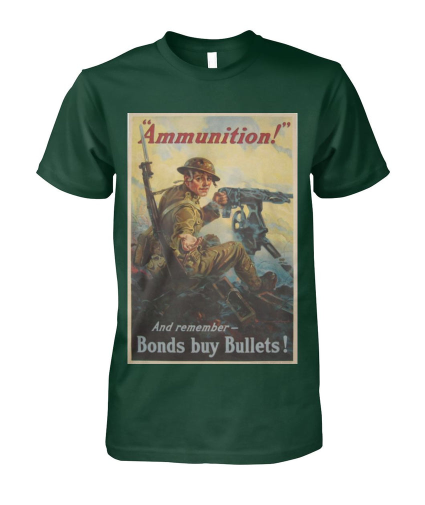 Ammunition Vintage War Poster Tee
