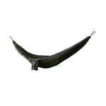 Osage River Twain Double Hammock - Dark Green-Grey