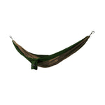 Osage River Twain Double Hammock - Khaki-Olive Green
