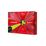 Callaway Chrome Soft Truvis Golf Ball 12-Pack Yellow Black