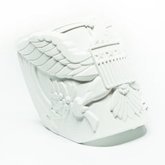 Mako Mojo Replaceable Deco Emblem -  U.S. Crest White