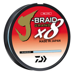 Daiwa J-Braid Grand 8X 150YDS Island Blue JBGD8U40-150IB