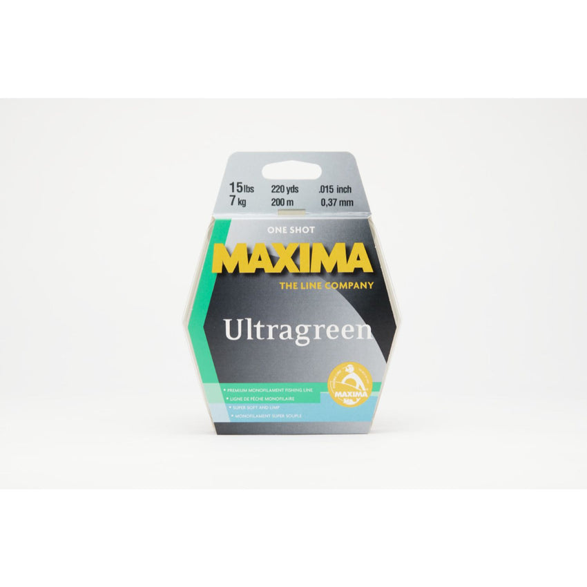 Maxima Ultragreen One Shot Spool 15lb 220yds
