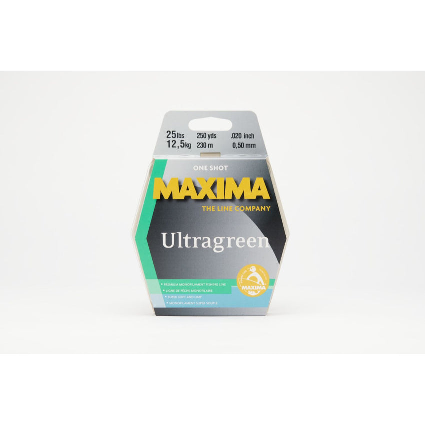 Maxima Ultragreen One Shot Spool 25lb 250yds