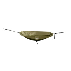 PahaQue Single Hammock Olive Khaki with Spreader Bar