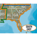 Lowrance C-MAP Lakes South East Max-N+