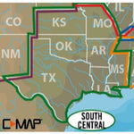 Lowrance C-MAP Lakes South Central Max-N+