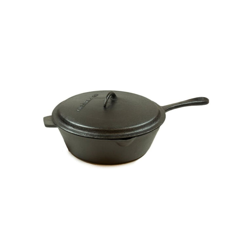 Old Mountain 3 Qt Deep Fry Skillet with Lid 10.5 in X 3 in