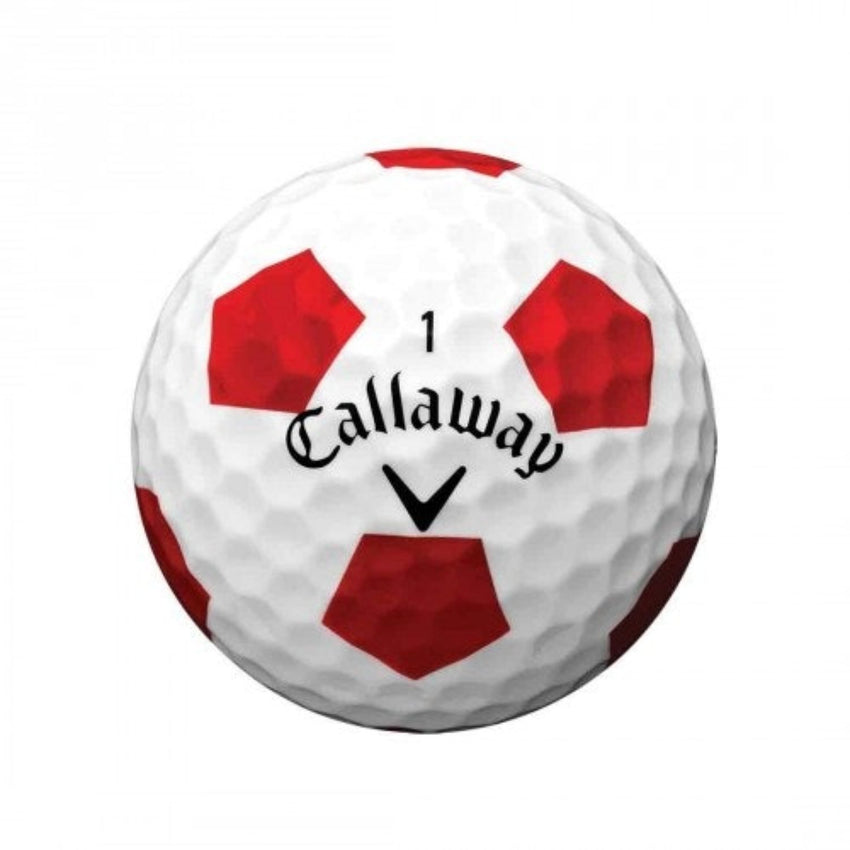 Callaway Chrome Soft 2020 Golf Balls Truvis White-Red
