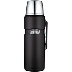 Thermos 2 L Stainless Steel Beverage Bottle Black