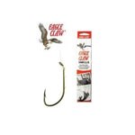 Eagle Claw Bronz Plain Shank Snell 6Pk 031-4