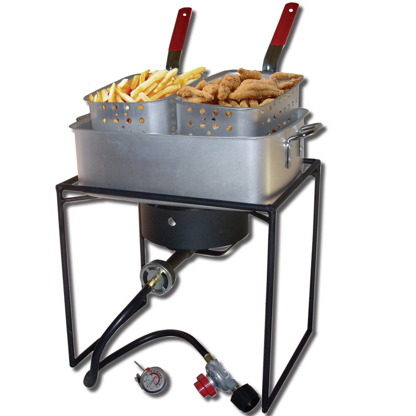 King Kooker  1618-16in Rectangular Cooker with Pan Package