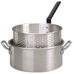King Kooker  KK2-10 Qt. Alum Fry PanBasket -2 Helper Handle
