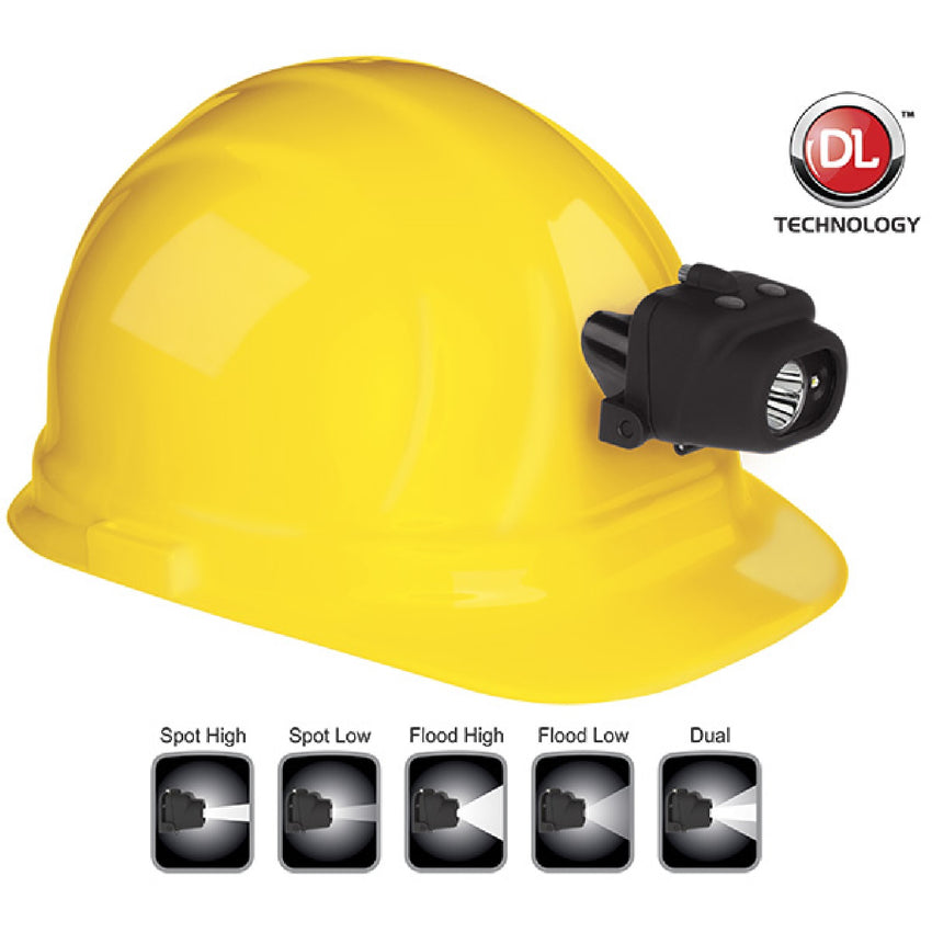 Nightstick NSP-4608BC Headlamp w-Hard Hat Clip and Mount