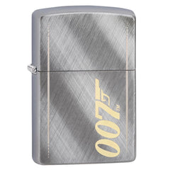 Zippo Brushed Chrome James Bond 007 Lighter
