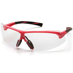 Pyramex Onix Eye Protection Pink Frame Clear Lens