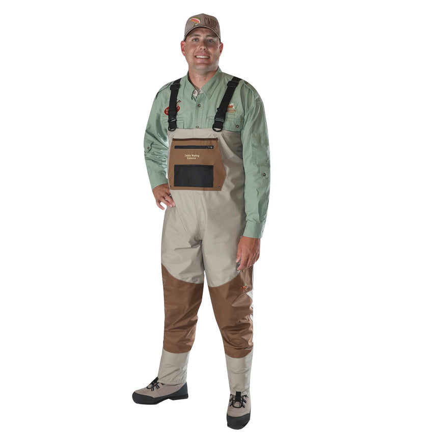 Caddis Mens Deluxe Breathable Stockingfoot Waders - Small