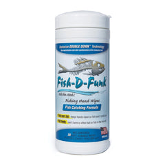 FISH-D-FUNK Wipes Fish Catching  30-Canister