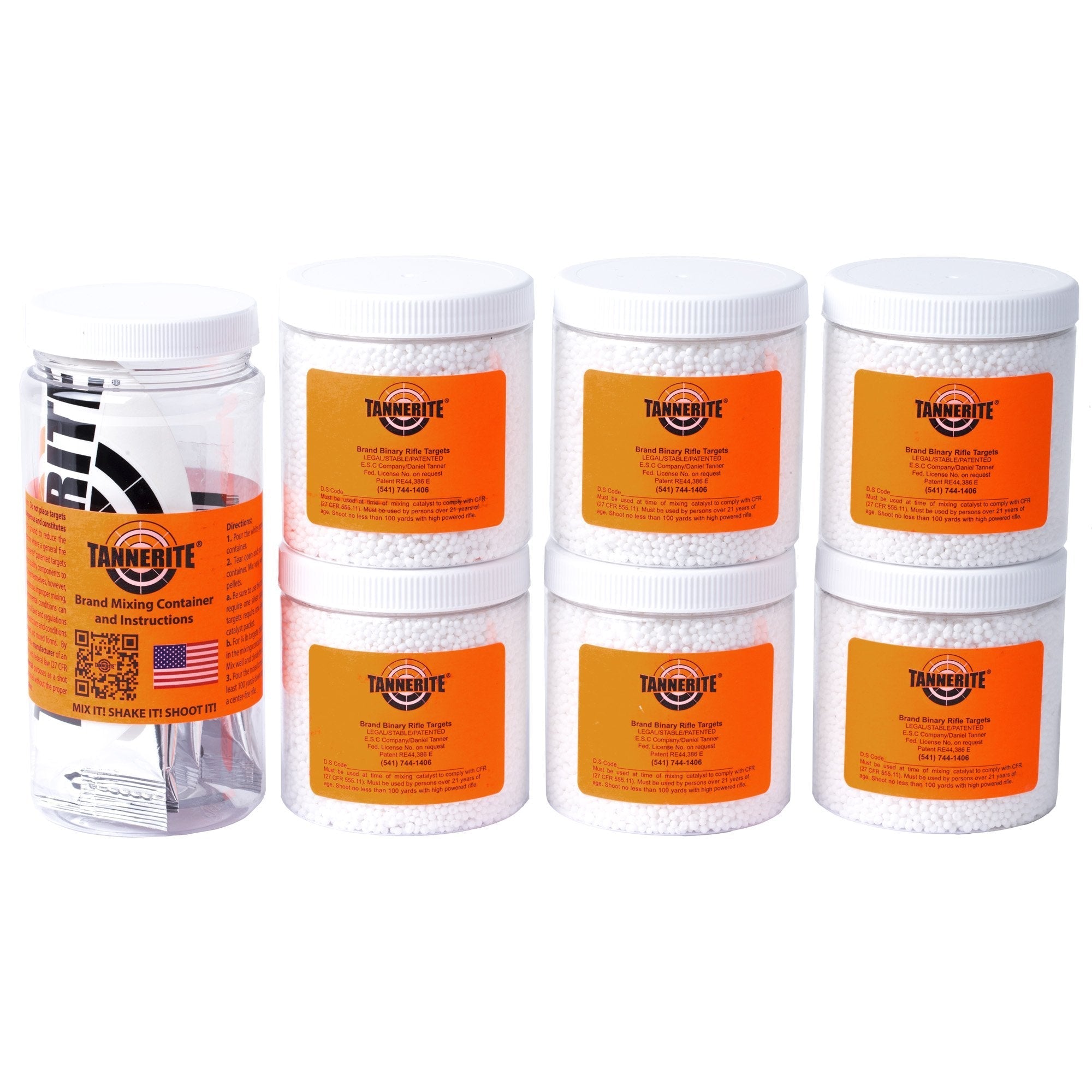 Tannerite PP20 ProPack 1/2lb Exploding Targets 20/Case Includes Measuring  Spoon