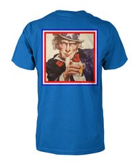 Two Testicles Tactical Uncle Sam w/ Scotch Tee (back)