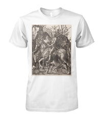 Knight, Death and the Devil by Albrecht Dürer Art Tee