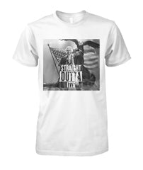 Straight Outta 1776 George Washington T-shirt | Unisex Cotton Tee