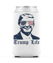 Trump Life American Glasses Koozie