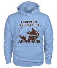 I Support the Right To Arm Bears Hoodie